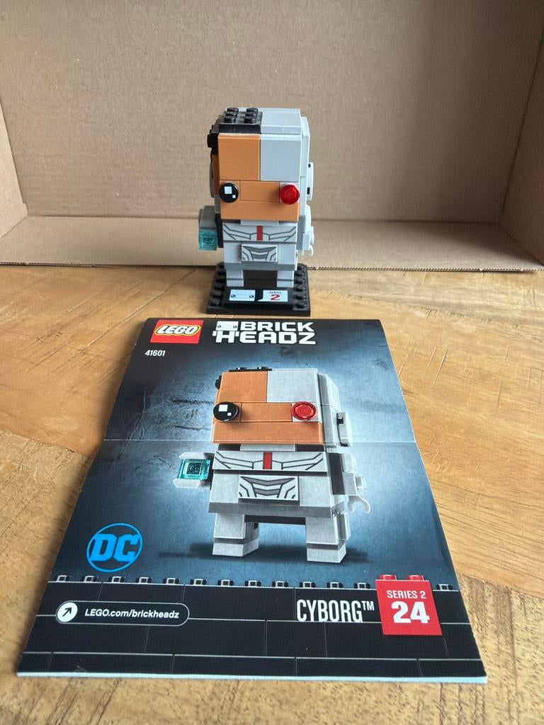 Lego Brickheadz Cyborg 41601 - Compleet, Ophalen, Zo goed als nieuw, Complete set, Lego