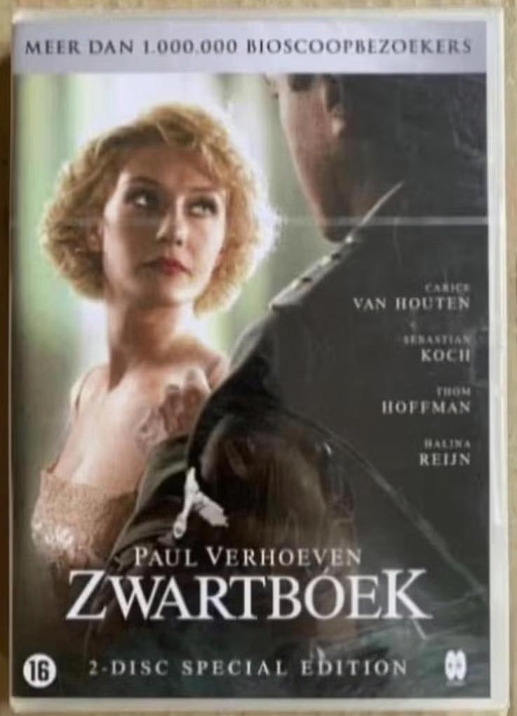 2-DVD Paul Verhoeven Zwartboek; Carice van Houten, NIEUW, Cd's en Dvd's, Vanaf 16 jaar, Boxset, Drama, Ophalen of Verzenden