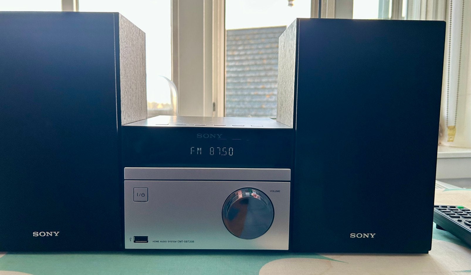 Sony Home Audio Systeem CMT SBT-20B, Ophalen, Microset, Tuner of Radio, Zo goed als nieuw