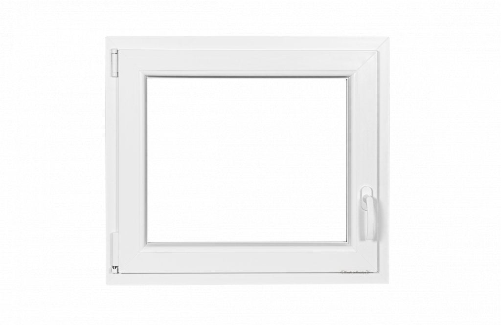 Kunststof antraciet draaikiep kozijn b80 x h60 RAL7016, Kunststof, Raamkozijn, Niet ingevuld, Nieuw