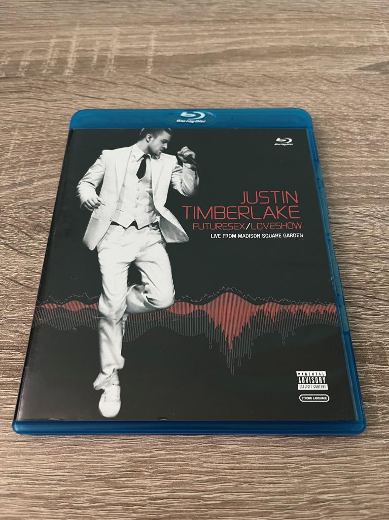 Blu-ray + Dvd Justin Timberlake - Futuresex / Loveshow, Ophalen of Verzenden, Gebruikt, Muziek en Concerten