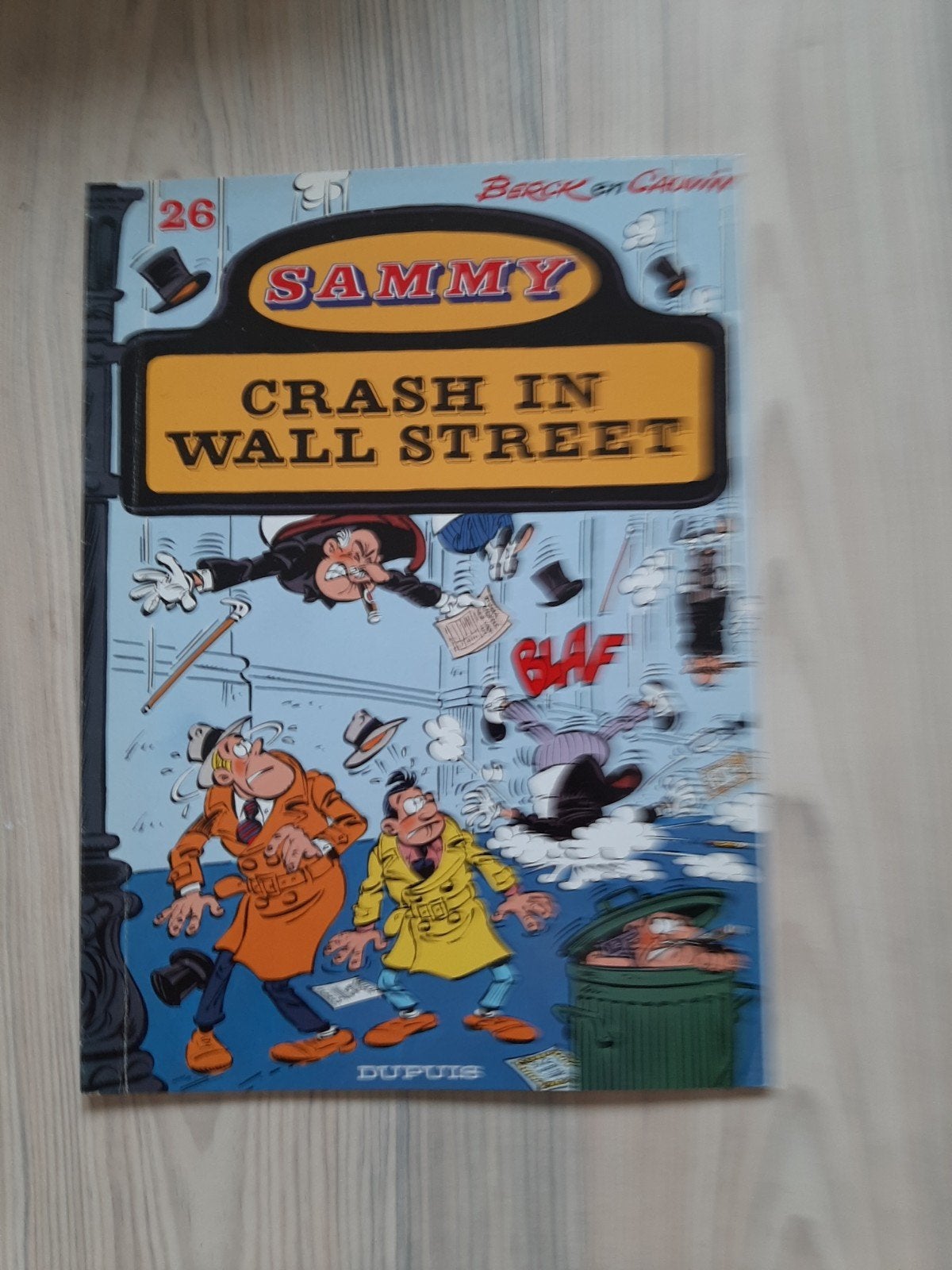 Sammy - Crash in Wall Street - Stripboek nr. 26, Boeken, Stripboeken, Ophalen of Verzenden