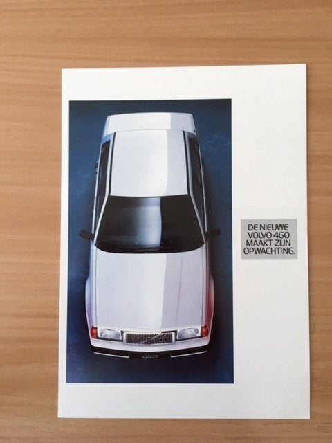 Volvo 460 brochure - De nieuwe Volvo 460     NL     1990, Ophalen of Verzenden, Gelezen, Volvo