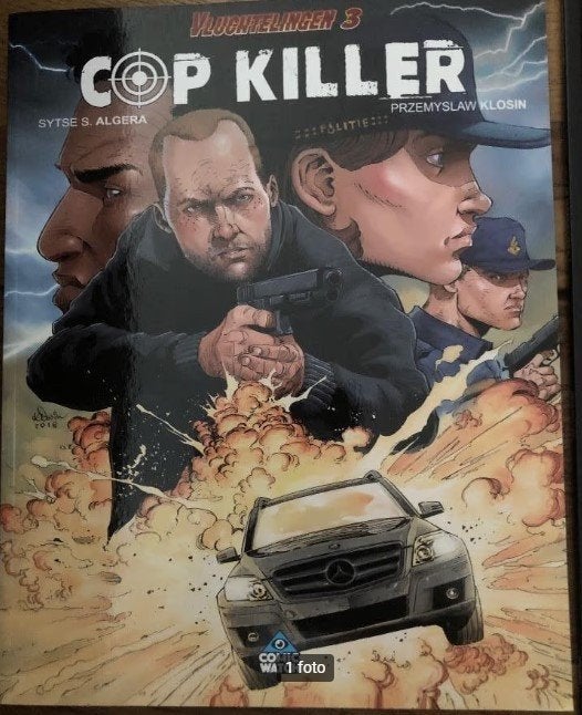 Cop killer vluchtelingen 3 algera j4, Boeken, Stripboeken, Eén stripboek, Ophalen of Verzenden, Zo goed als nieuw