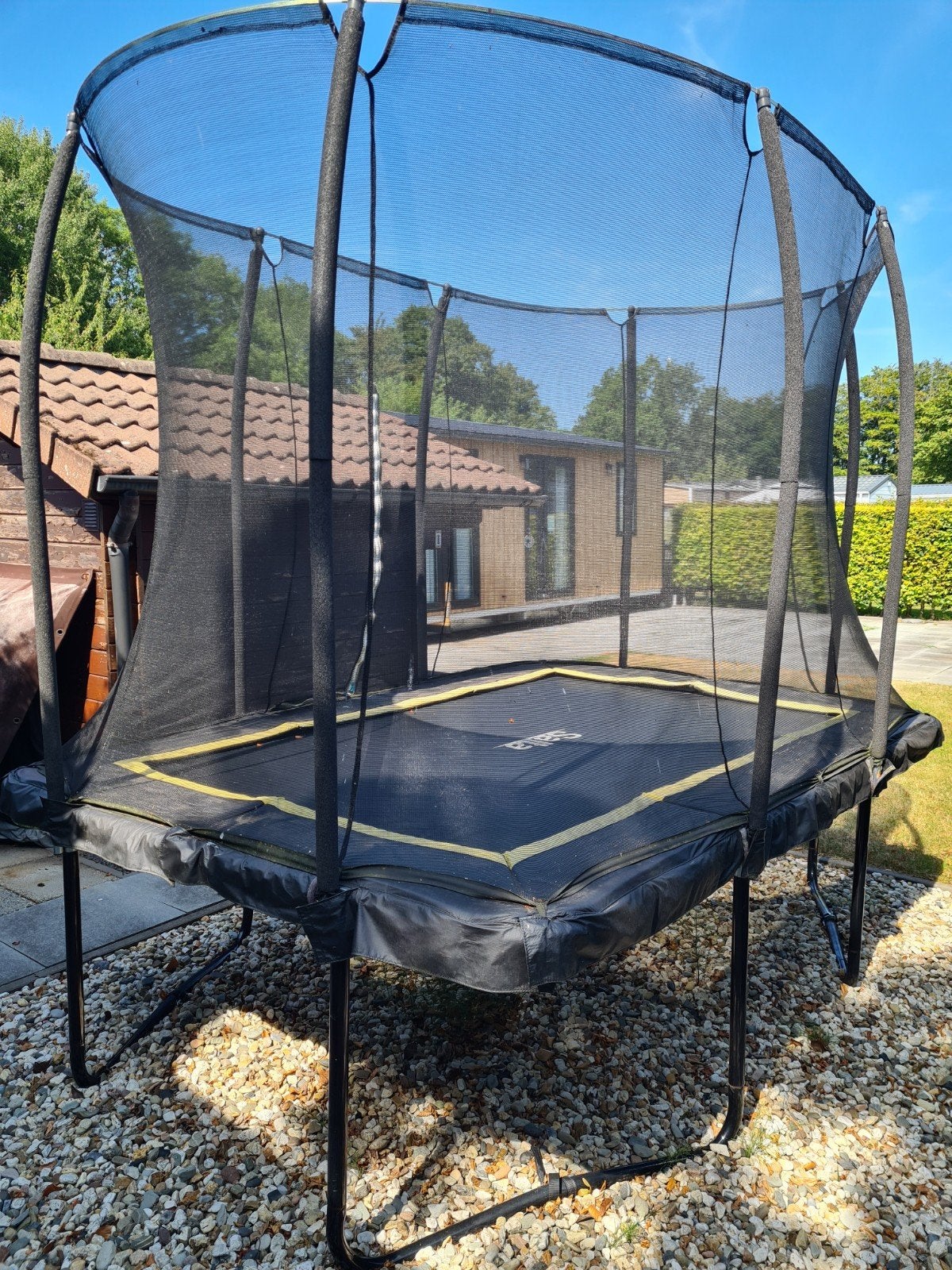 Salta Trampoline 305 x 214 cm, Ophalen, Zo goed als nieuw