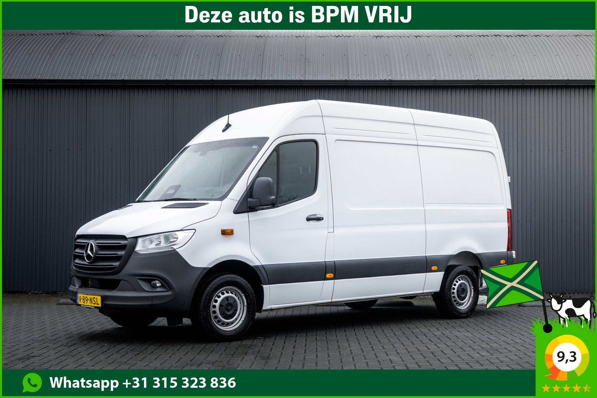 Mercedes-Benz Sprinter 317 CDI L2H2 | Mbux | Facelift | Navi, Automaat, Gebruikt, 4 cilinders, 2000 kg