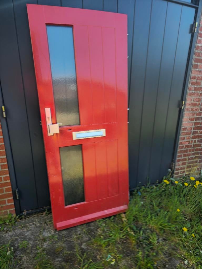 Voordeur 88x201.5, Ophalen, Hout, Minder dan 3 meter