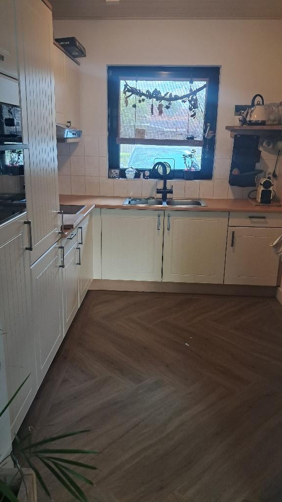 Keuken, Huis en Inrichting, Keuken | Complete keukens, Ophalen, Gebruikt, Hoekkeuken, Kunststof