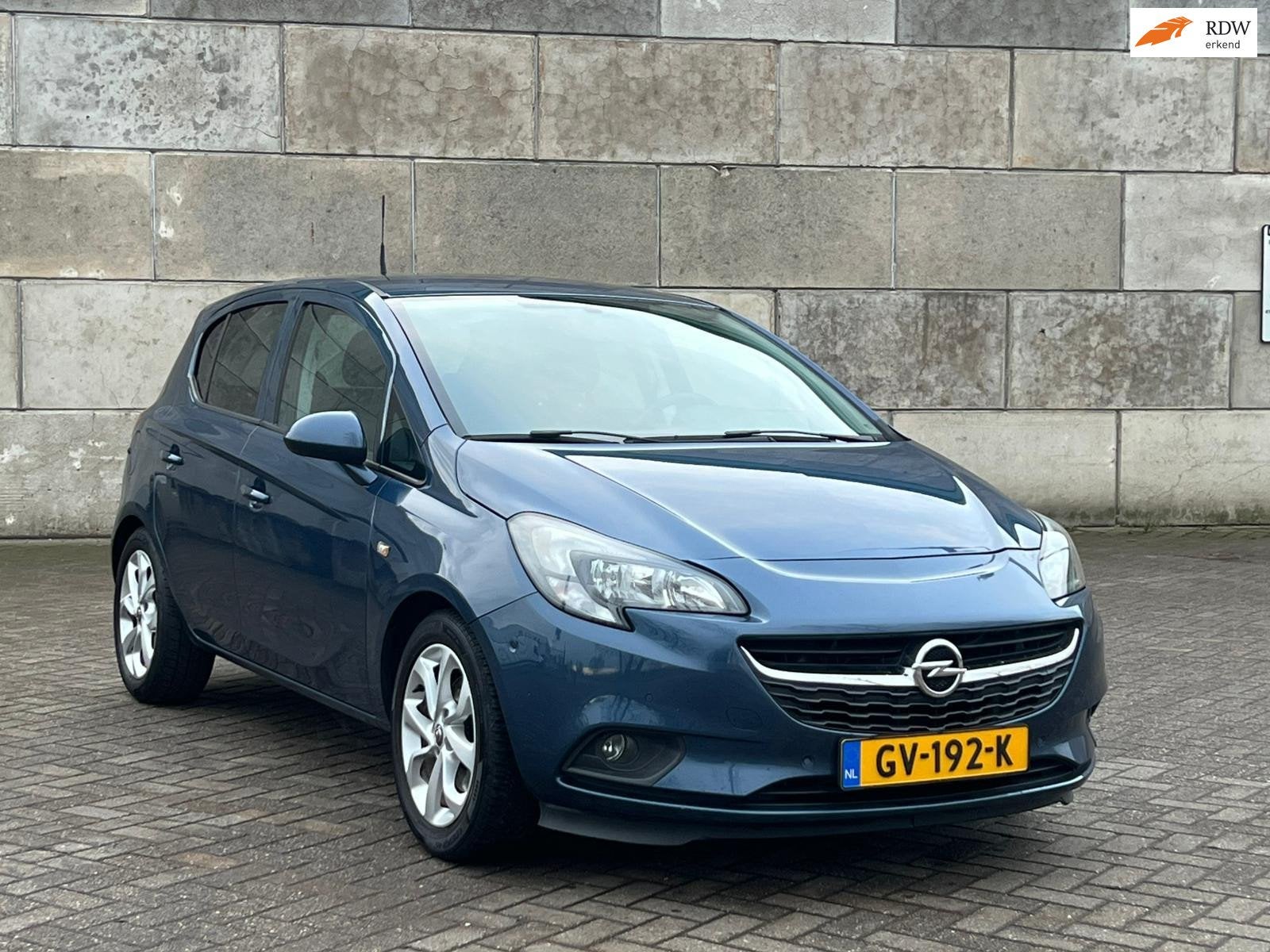 Opel Corsa 1.0 Turbo Edition,rijdt schakelt 100%, Auto's, Voorwielaandrijving, Gebruikt, Euro 6, Blauw