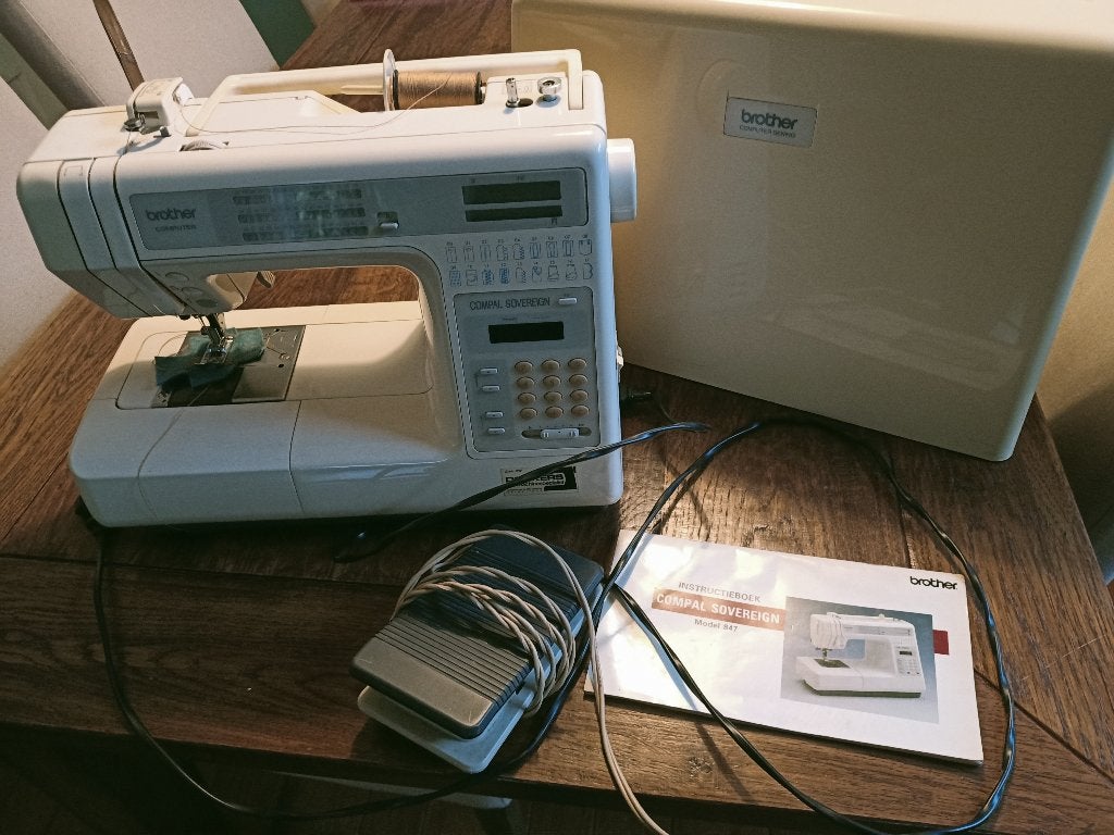 naaimachine Brother, Hobby en Vrije tijd, Ophalen, Gebruikt, Naaimachine, Brother