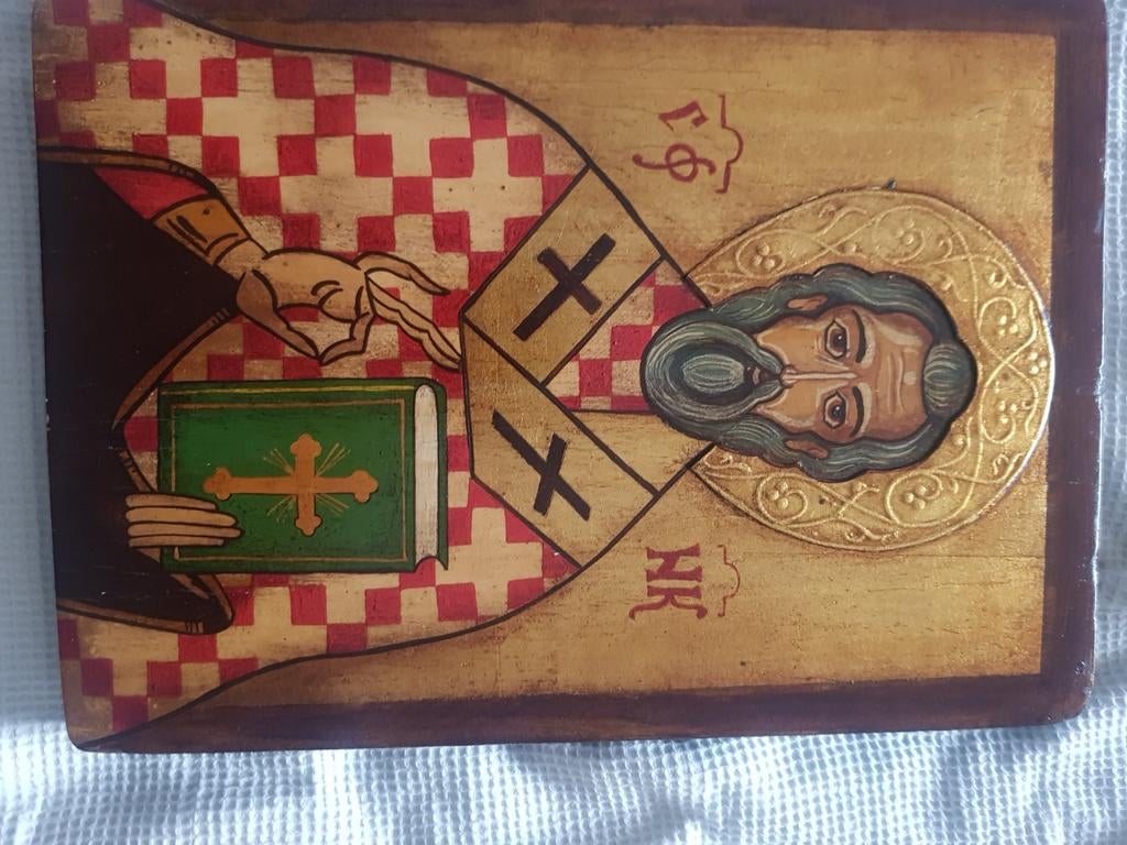 2 oude ikonen, Ophalen of Verzenden