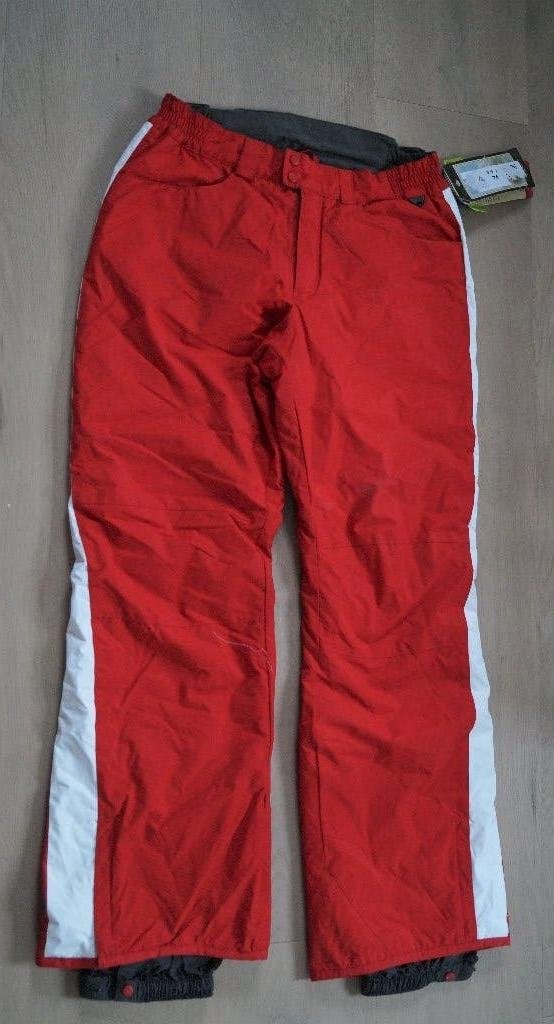 Nieuwe rode skibroek merk Columbia maat L twv €149,95, Kleding | Dames, Wintersportkleding, Maat 42/44 (L), Nieuw, Ophalen of Verzenden