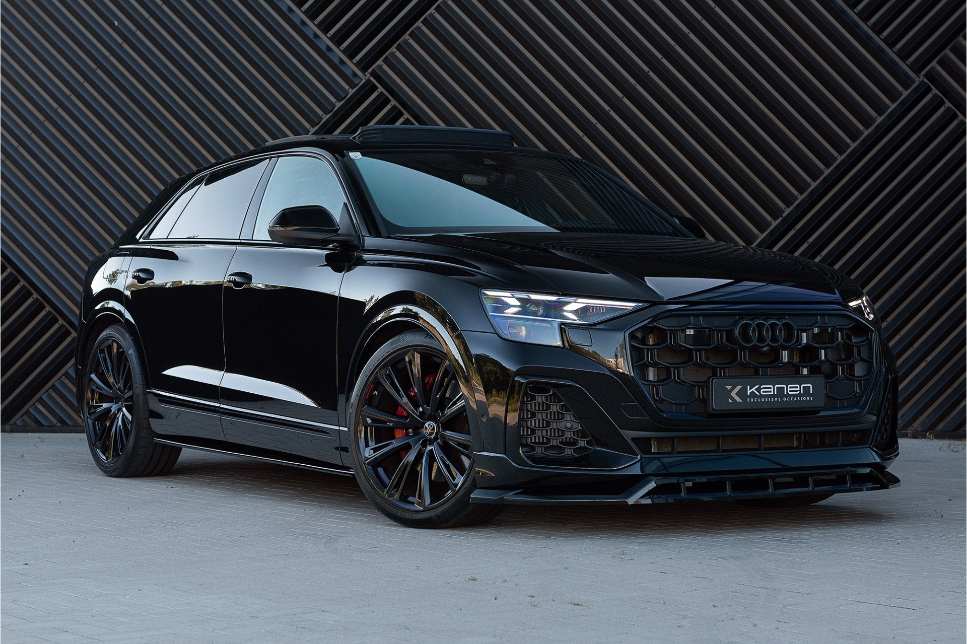 Audi Q8 60 TFSI e quattro S-Line Competition ACC Pano 4wielb, Automaat, Gebruikt, Zwart, 2995 cc