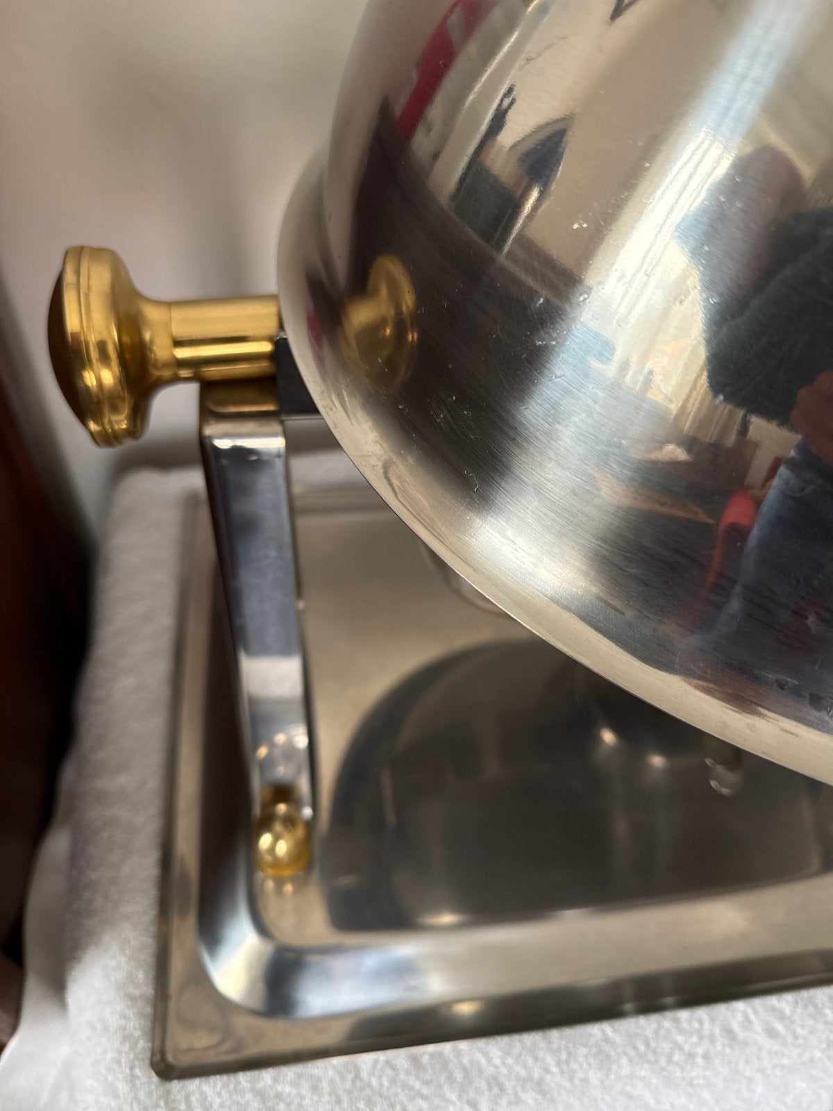 Chafing Dish - Warmhoudschaal met deksel en brander, Ophalen, Zilver, Metaal, Overige merken