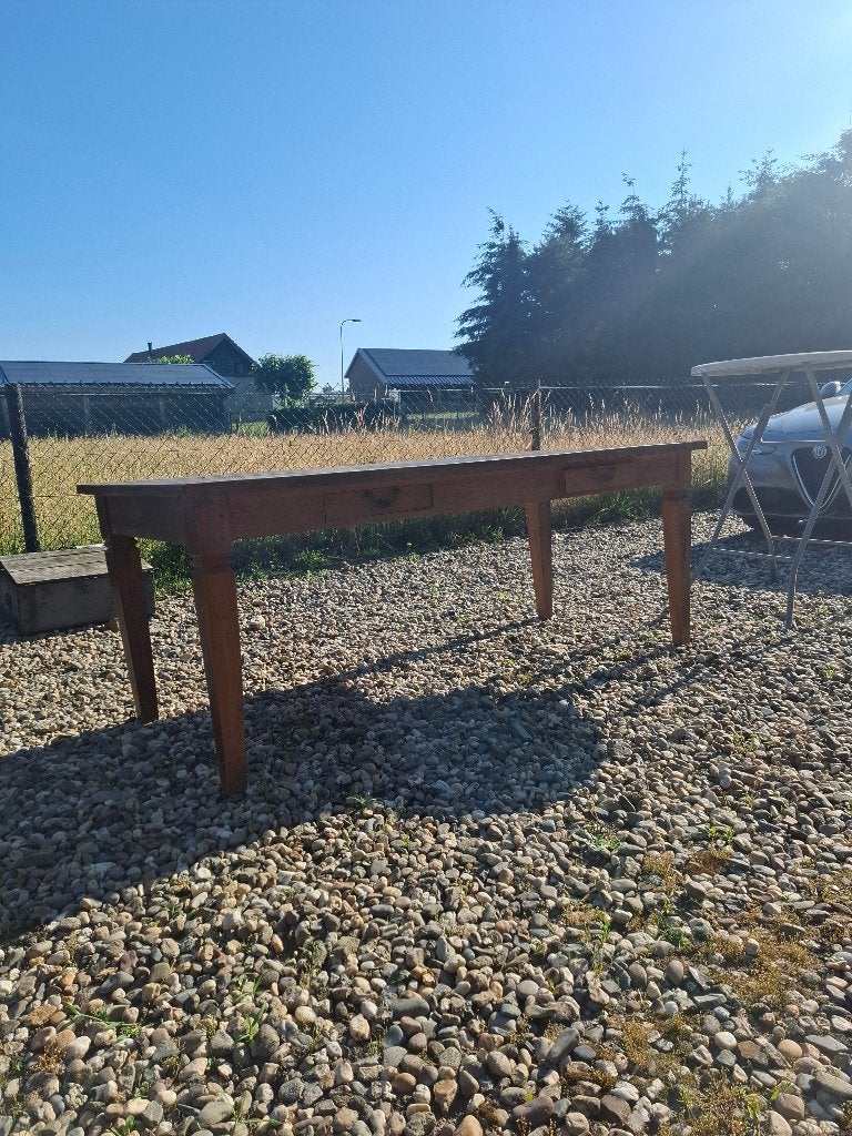 Tafel, Huis en Inrichting, Tafels | Eettafels, Ophalen, Gebruikt, 50 tot 100 cm, Grenenhout