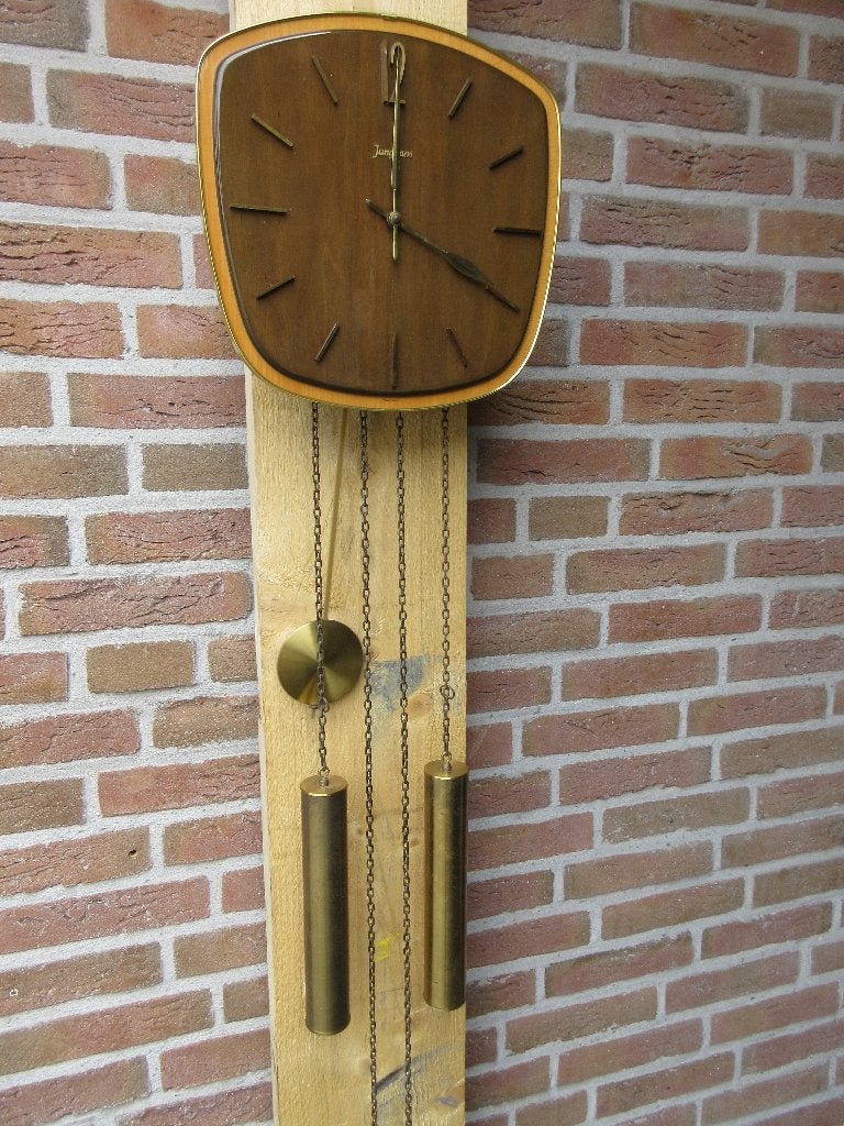 Vintage Junghans jaren 60 wandklok, Ophalen of Verzenden