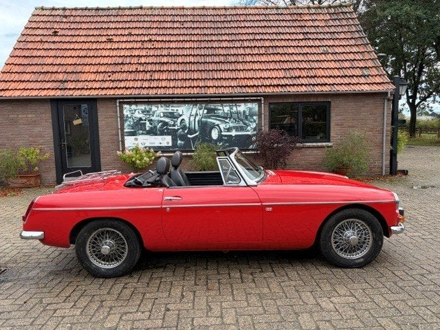MGB Lepeldeur, 1964, B, Achterwielaandrijving, Zwart, Cabriolet