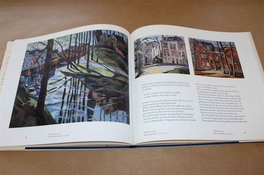 Jeroen Hermkens en Utrecht. Litho's, schilderijen, tek., Ophalen of Verzenden, Zo goed als nieuw