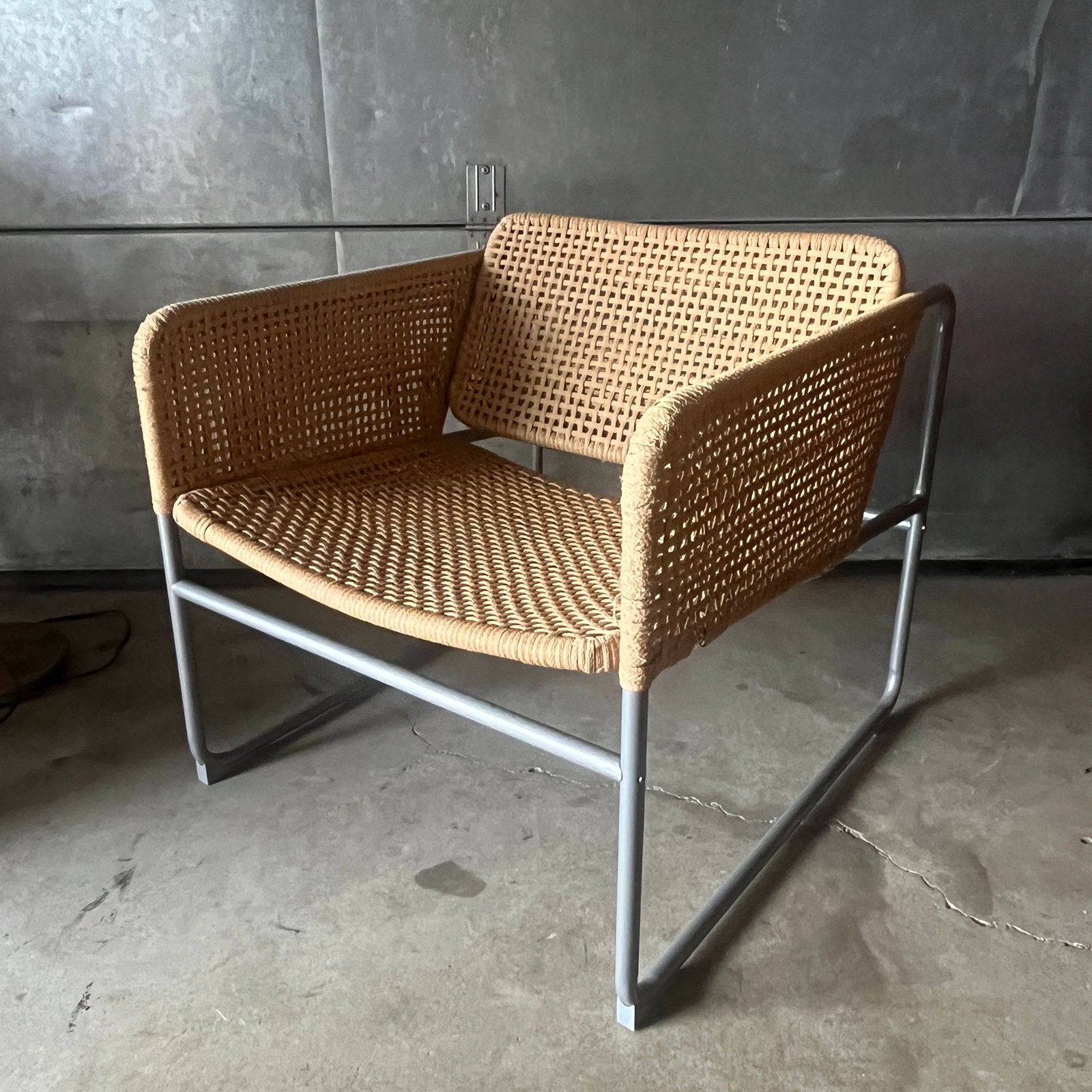 Piet Hein Eek Industriell fauteuil voor Ikea, Ophalen, 75 tot 100 cm, Zo goed als nieuw, Metaal