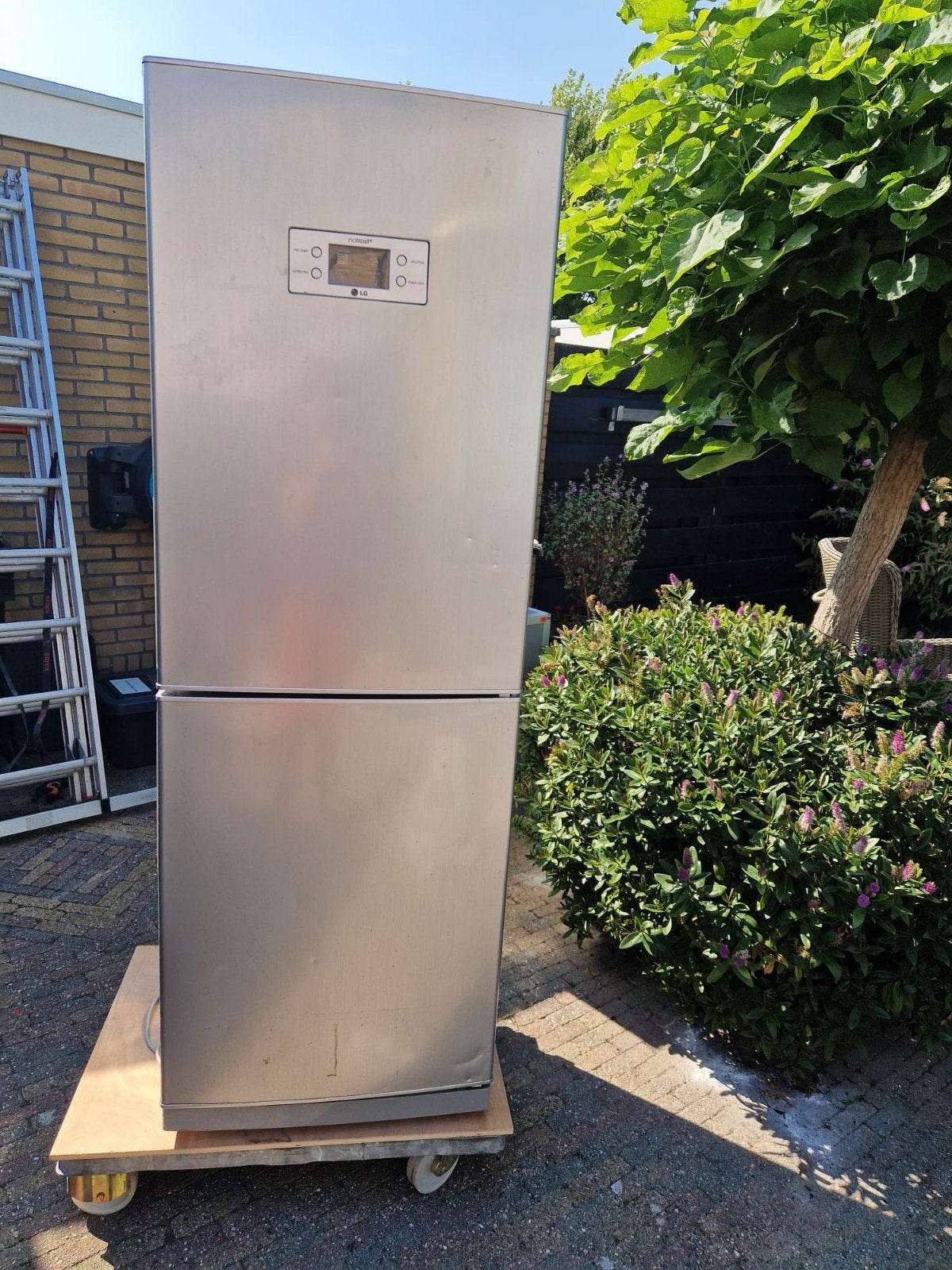 LG Koel-vriescombinatie met No Frost - GC-B359PLQA, Ophalen, Gebruikt, 200 liter of meer, 60 cm of meer