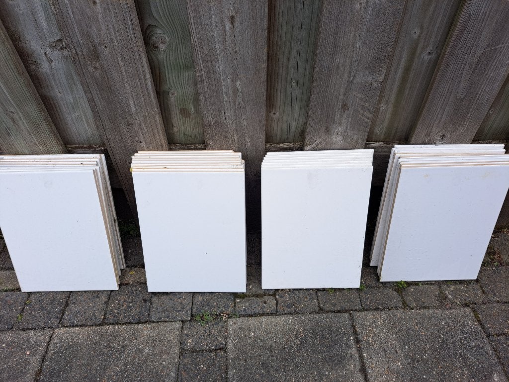 Partij gratis witte tegels!, Ophalen, 60 cm of meer, Keramiek, Overige typen