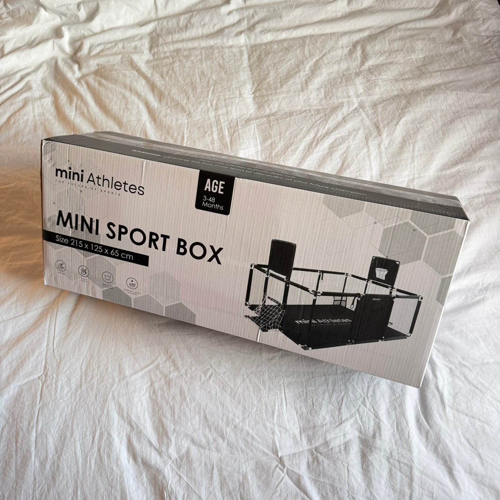 Grondbox | Baby Box | Kinderbox | Nieuw in doos | 180x120cm, Kinderen en Baby's, Ophalen of Verzenden, Nieuw, Rechthoekig