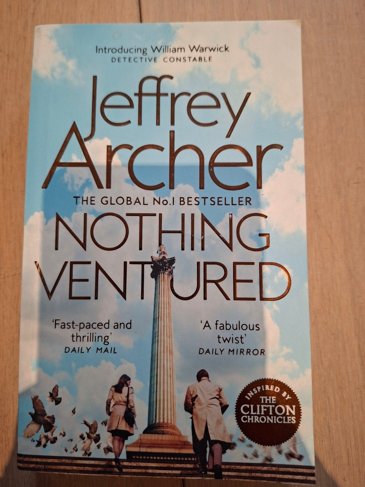 Jeffrey Archer - Nothing Ventured (Engels), Ophalen of Verzenden, Gelezen, Jeffrey Archer