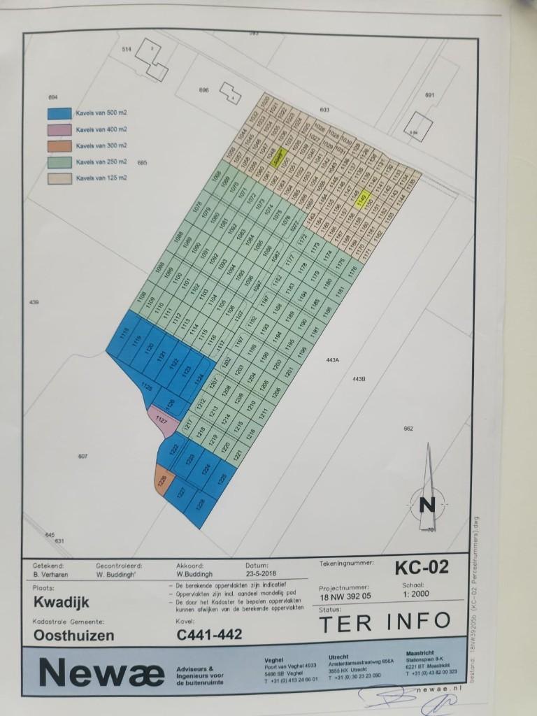 Grond perceel Oosthuizen 125m2 Oosthuizen C1149, Ophalen of Verzenden, Nieuw