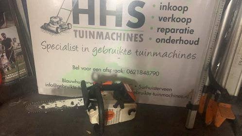 kettingzaag stihl ms 200 zeer goed lopend, Ophalen of Verzenden, Zo goed als nieuw, Onkruidsteker, Stihl