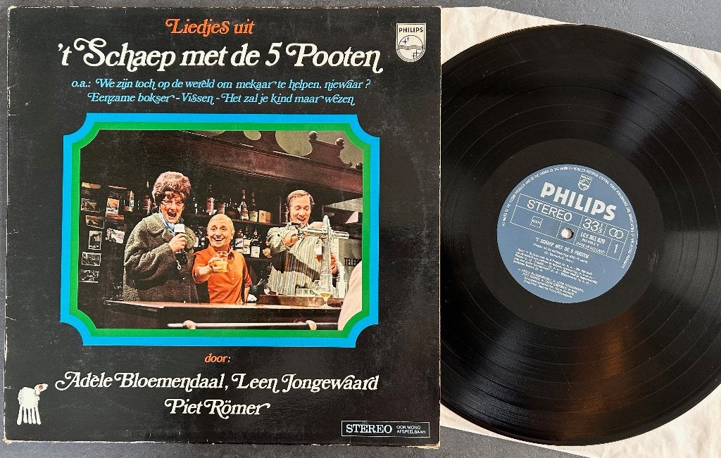 Liedjes uit 't SCHAEP MET DE 5 POOTEN ( LP ), LP, Gebruikt, Originele persing, Ophalen of Verzenden