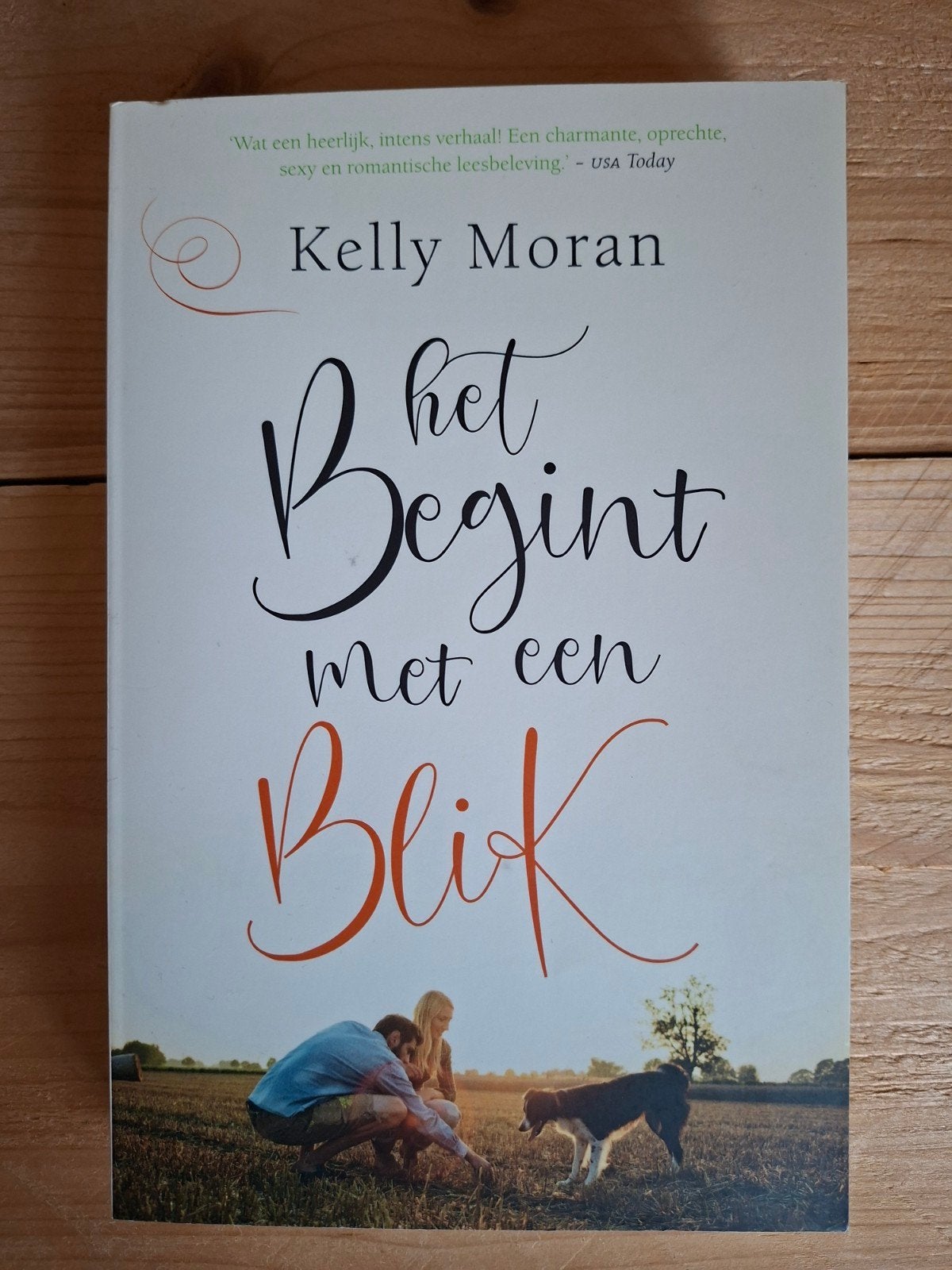 Het Begint met een Blik - Kelly Moran, Ophalen of Verzenden, Gelezen, Kelly Moran, Amerika