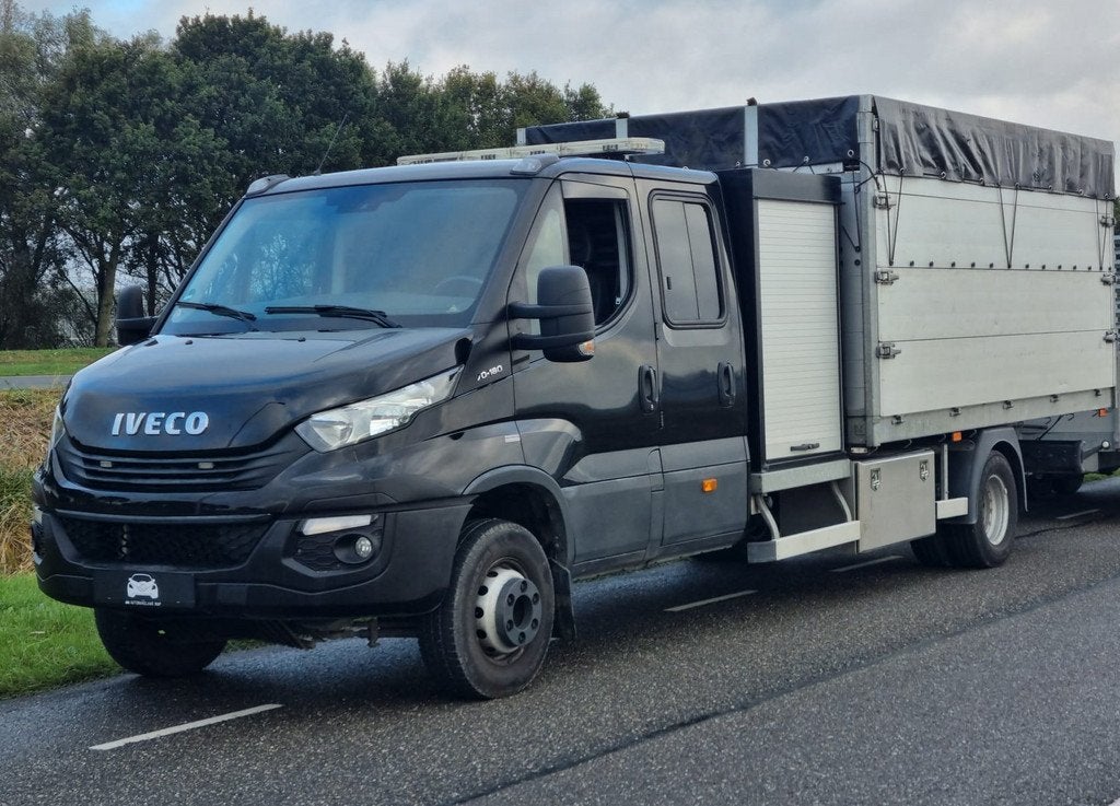 Iveco 70C18 Hydraulische Kipper / 1 jaar APK / 6-persoons /, Achterwielaandrijving, Euro 6, Iveco, Bedrijf