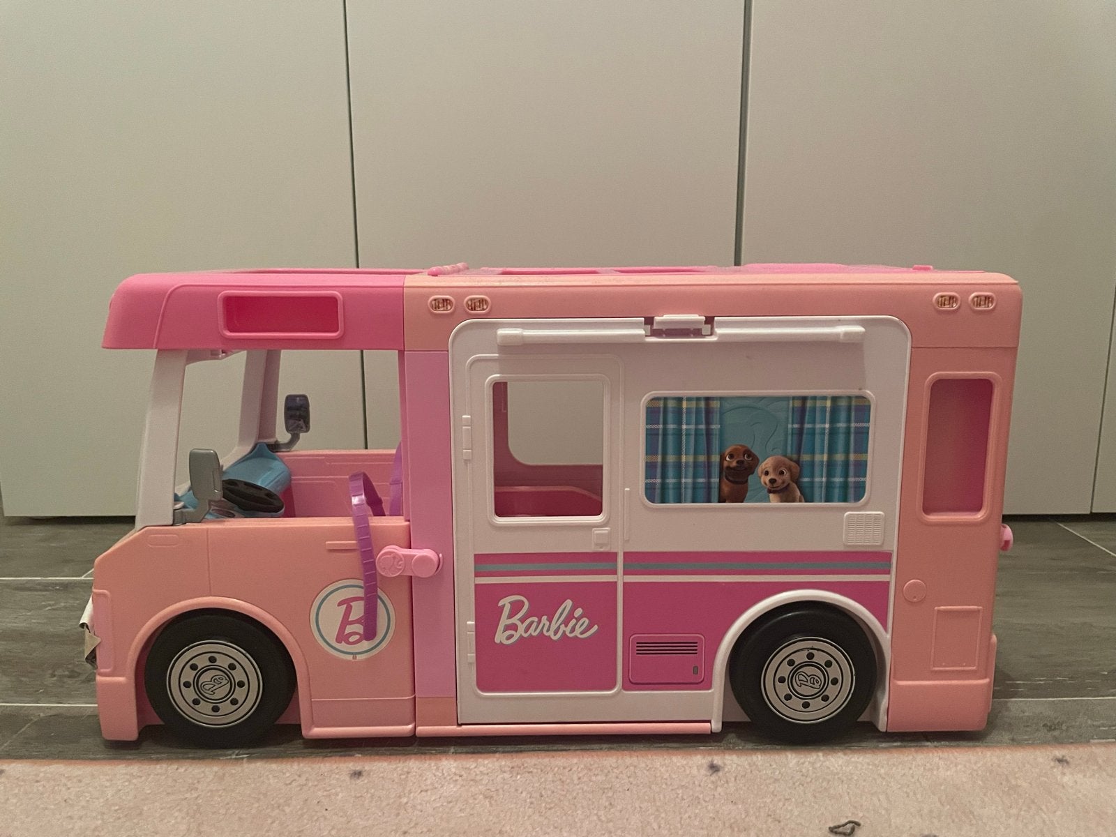 Barbie Camper - Avontuurlijke Camper voor Barbie, Ophalen of Verzenden, Gebruikt