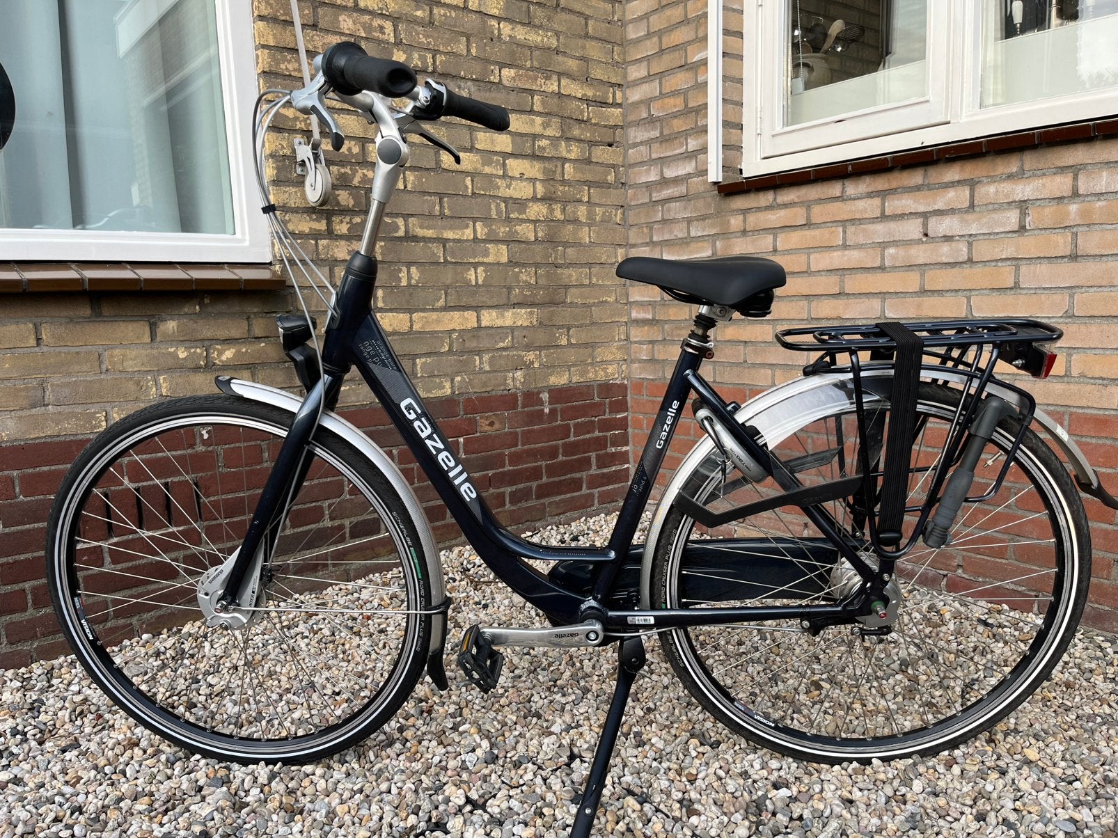 Mooie nette Gazelle Orange Pure damesfiets 49cm, Fietsen en Brommers, Gebruikt, Versnellingen, 49 tot 53 cm, Ophalen of Verzenden