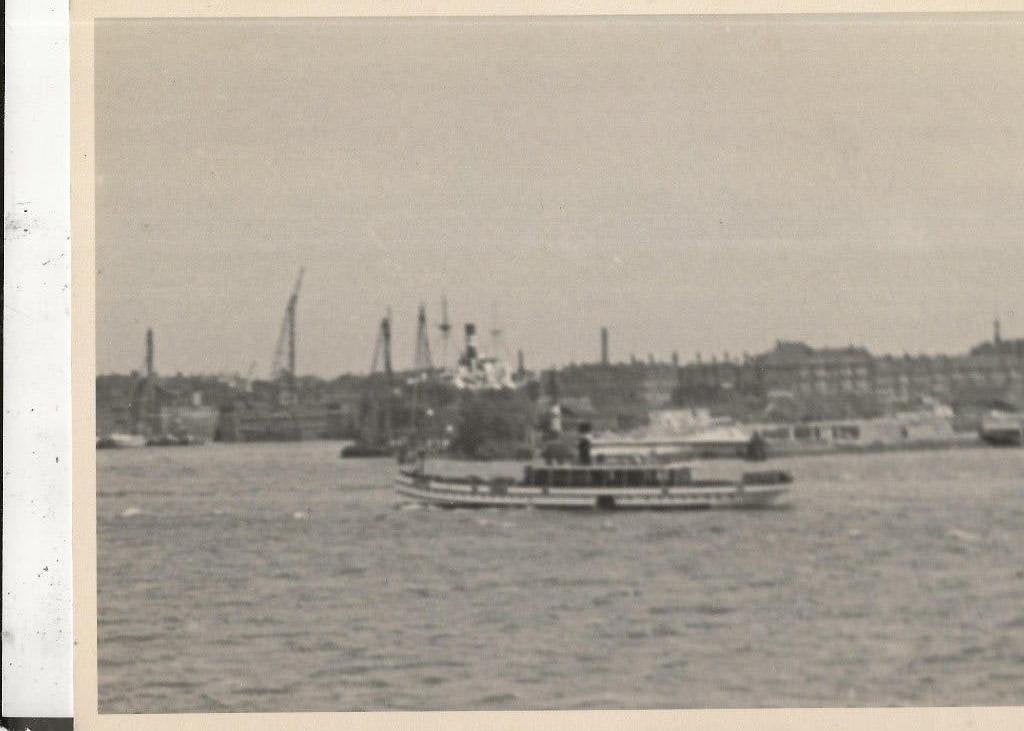 Rotterdam Motorboot passagierschip Foto, Verzamelen, Ansichtkaarten | Nederland, Ophalen of Verzenden, Ongelopen, Zuid-Holland