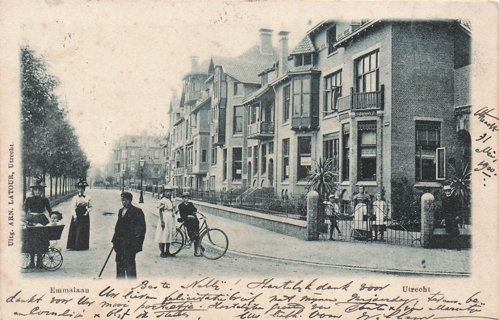 702-336-021 Utrecht Emmalaan, Verzenden, Voor 1920, Utrecht