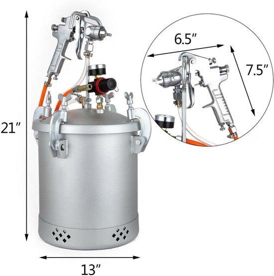 Verfspuit – Spuitpistool – Verfspuitmachine – Lakspuit, Corvance B.V., Verzenden, Nieuw, Corvancebol@gmail.com