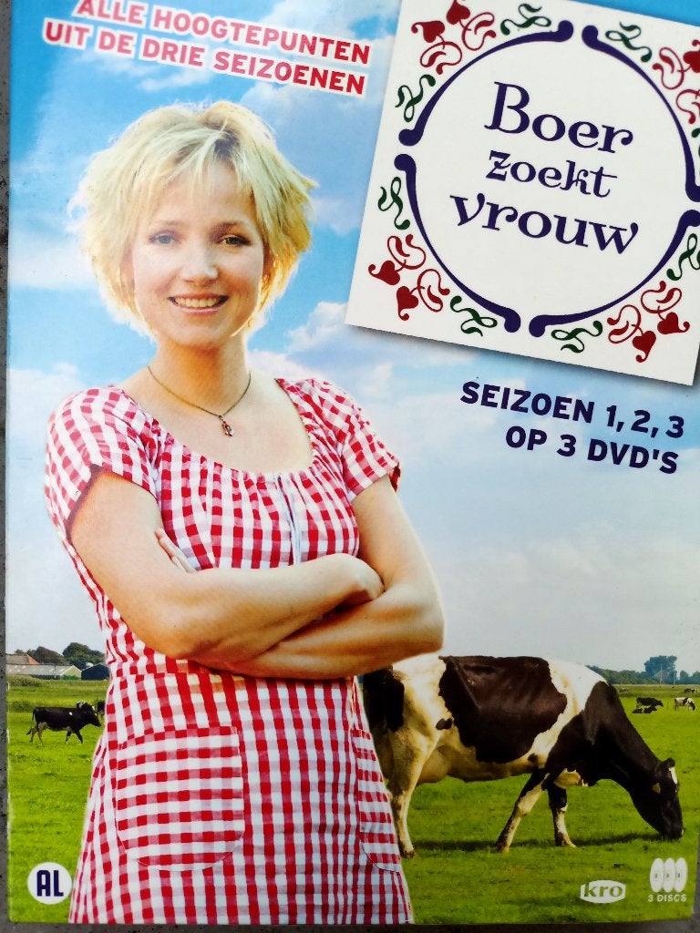 Boer zoekt Vrouw Seizoen 1, 2 en 3 een 3 DVD Boxset #Jaspers, Cd's en Dvd's, Alle leeftijden, Ophalen of Verzenden, Zo goed als nieuw