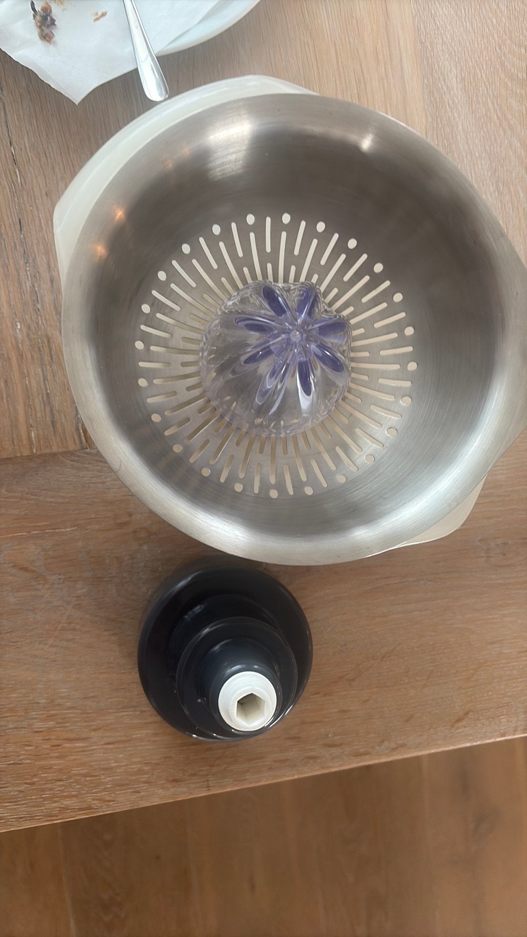 AT312 kenwood citruspers, Ophalen of Verzenden, Zo goed als nieuw, Citruspers