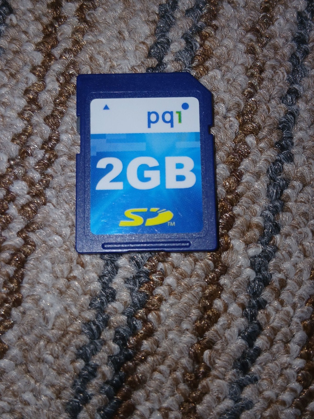 PQI SD Geheugenkaart 2GB, Audio, Tv en Foto, SD, Gebruikt, Verzenden, Minder dan 2 GB