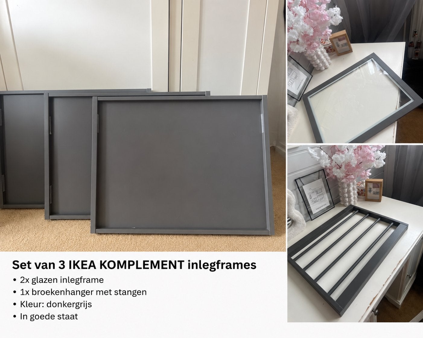 IKEA PAX KOMPLEMENT onderdelen donkergrijs - Nieuw, Ophalen, Nieuw