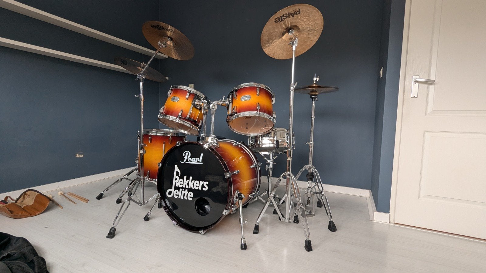 Compleet Pro Drumstel: Pearl Studio Session - All Birch, Ophalen, Pearl