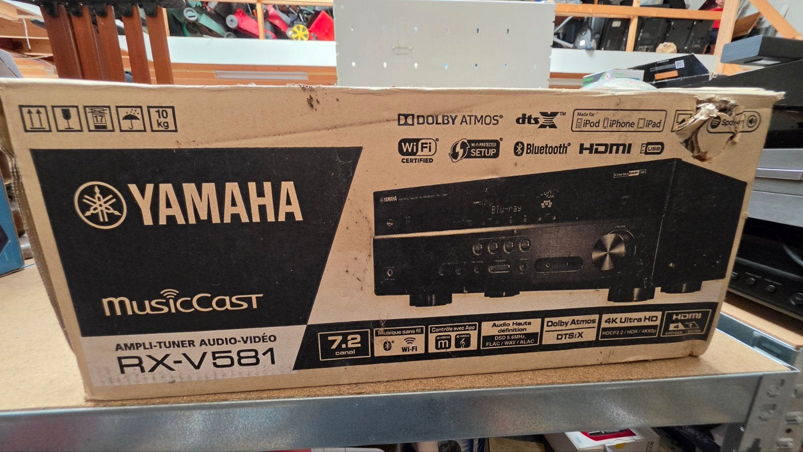 yamaha RX-V581, Ophalen, Nuservice, Info@nuservice.nu, Marconistraat 8