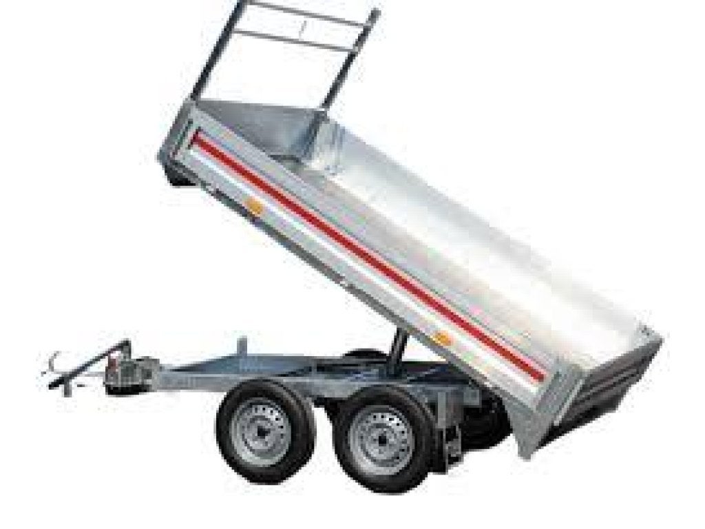ACTIE NIEUW Kipper ongeremde tandemasser B rijbewijs Kieper, Auto diversen, Aanhangers en Bagagewagens, VDM Trailers, Nieuw, Info@vdm-trailers.be