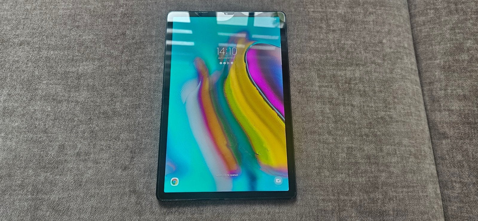 Samsung Galaxy Tab S5e 10.5" 64GB
Wi-Fi Zwart, Computers en Software, Usb-aansluiting, Zo goed als nieuw, Ophalen, 10 inch