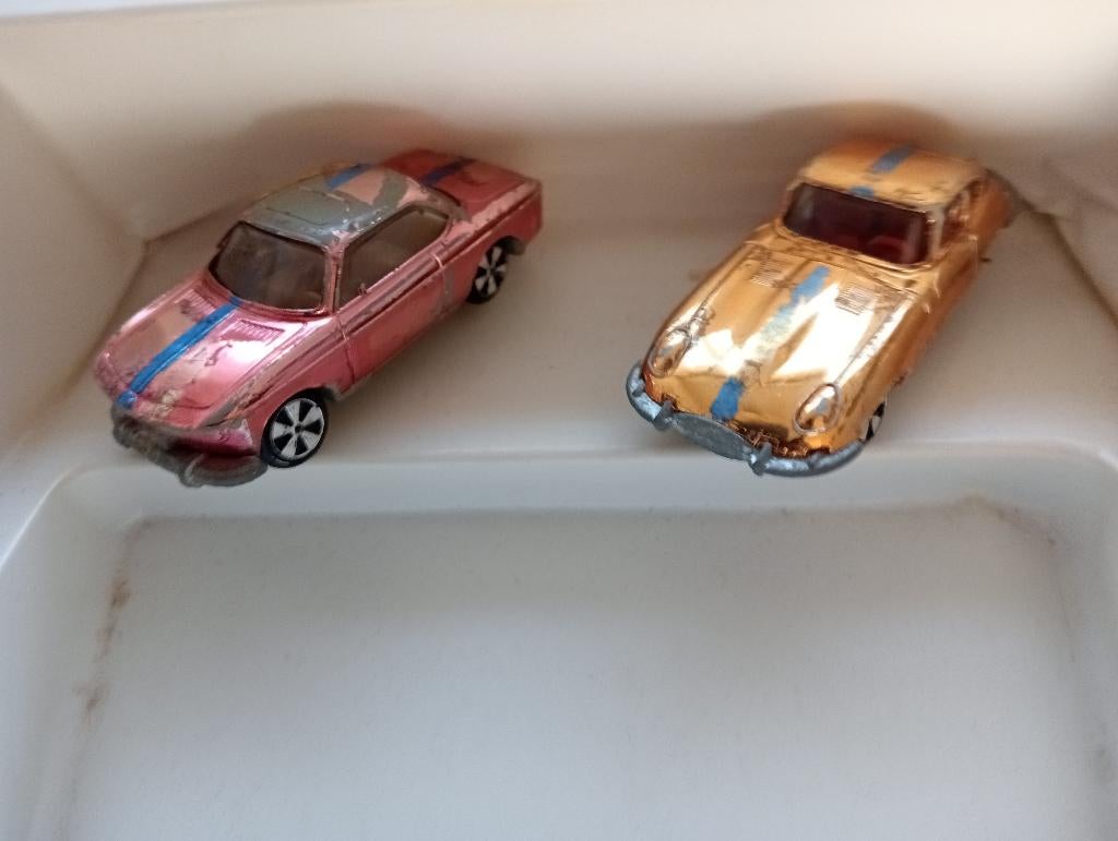 Faller Hitcar 3307 doos met twee auto's Baan jaren 70, Verzamelen, Retro, Overige typen, Ophalen of Verzenden