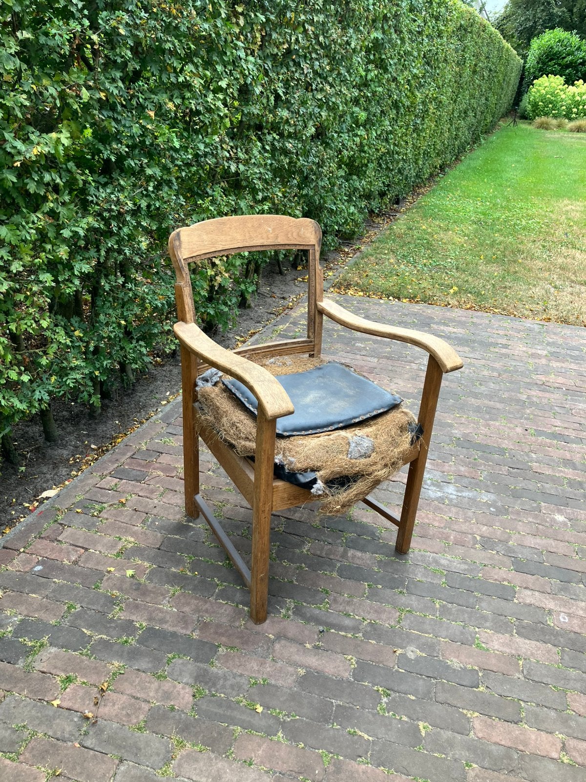 Antieke stoel, Ophalen