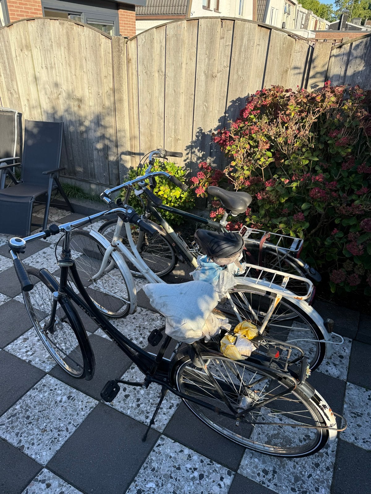Drie gebruikte fietsen te koop, Fietsen en Brommers, Overige merken, Versnellingen, Ophalen of Verzenden, Trommelrem
