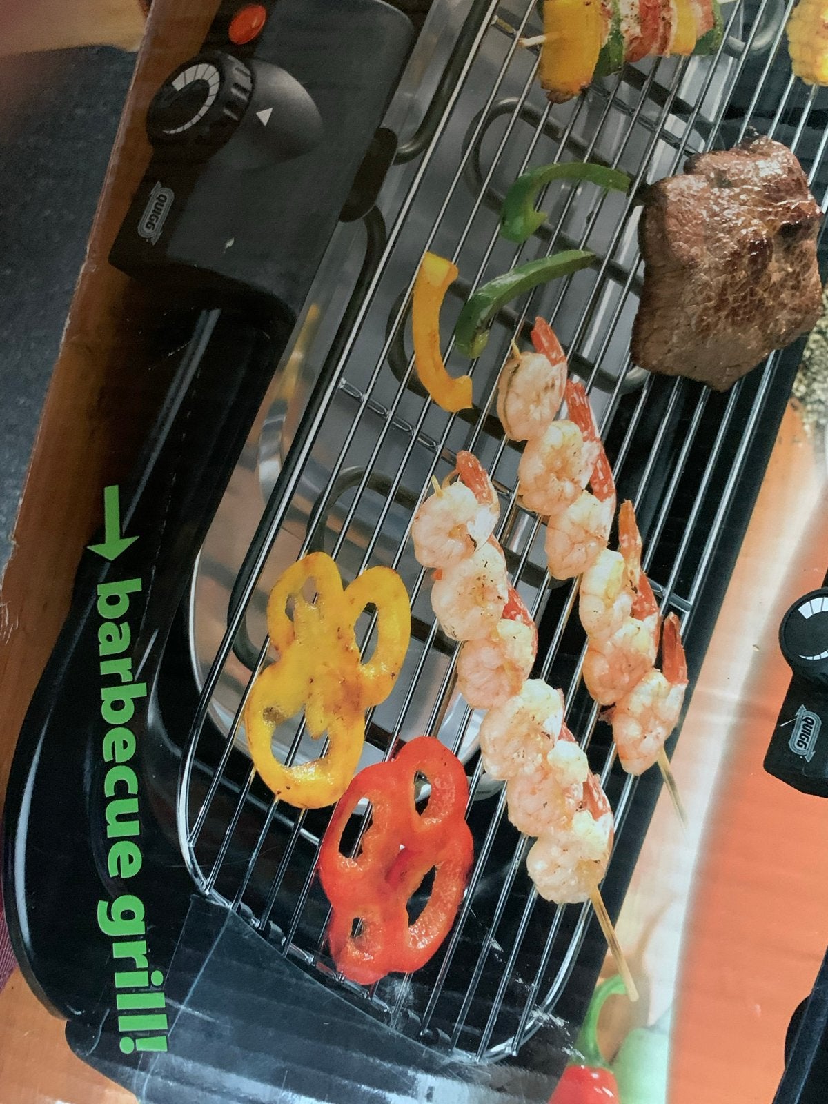 2-in-1 Tafelgrill / Barbecue Grill - 2000W, Ophalen, Gebruikt