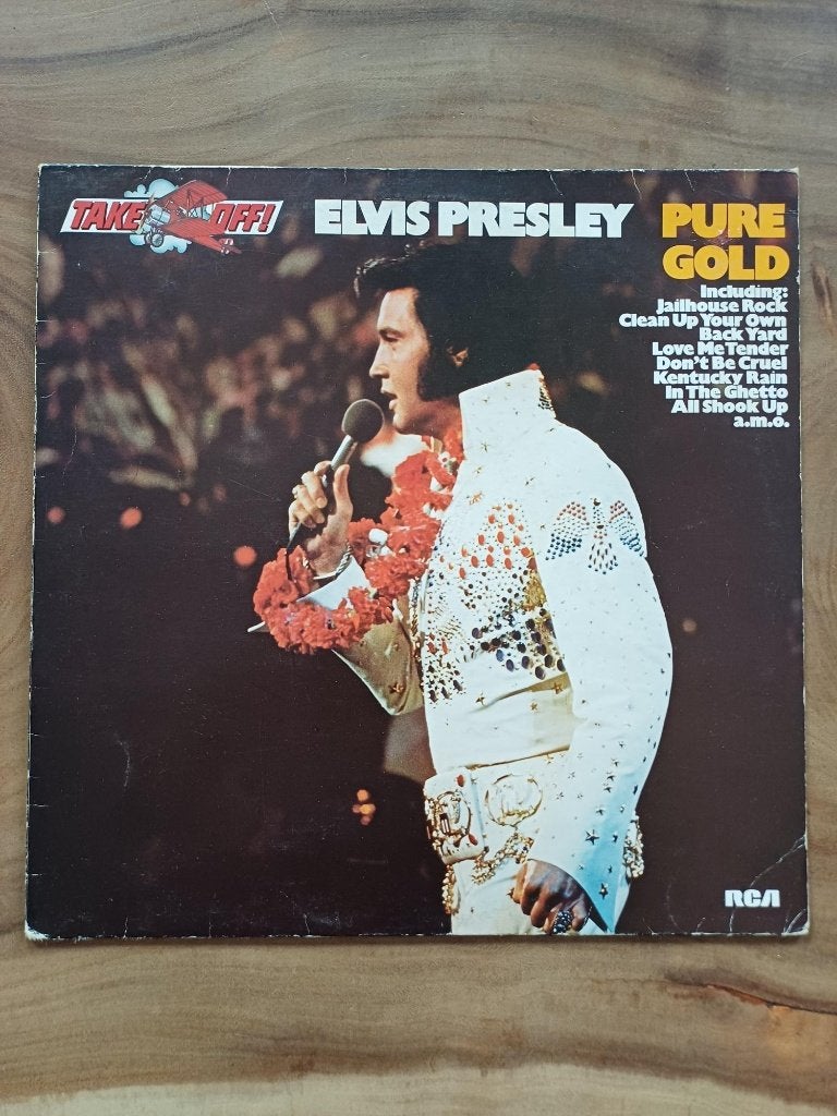 Elvis - Pure Gold - Vinyl, Ophalen, Gebruikt, 12 inch
